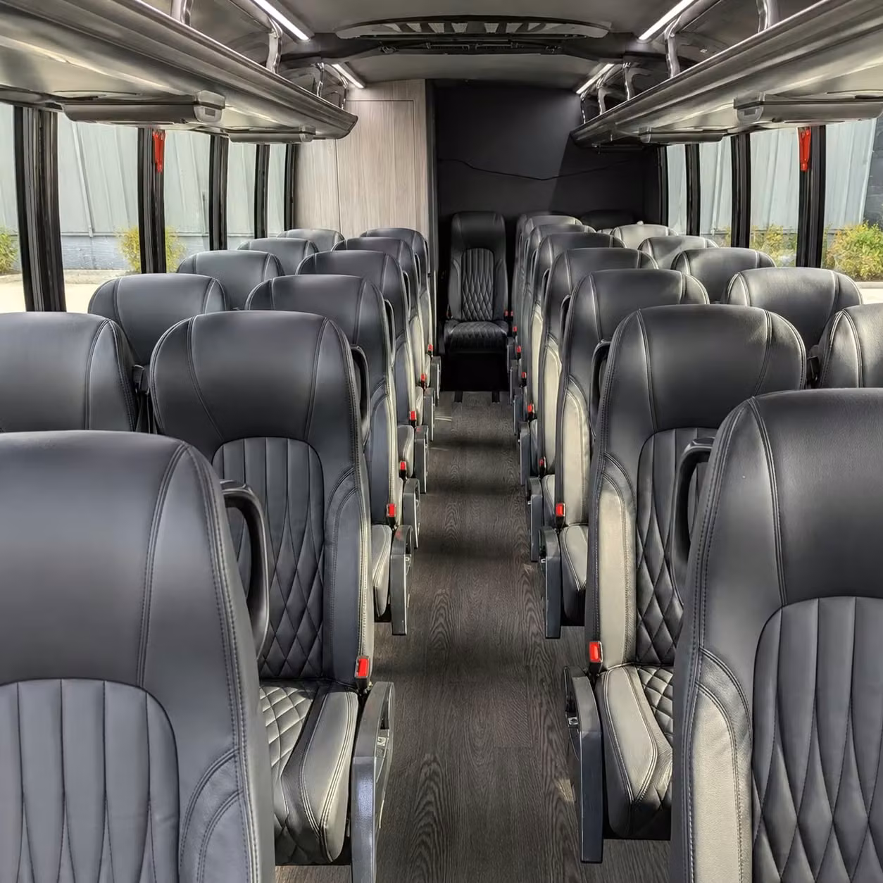 30 passenger minibus interior