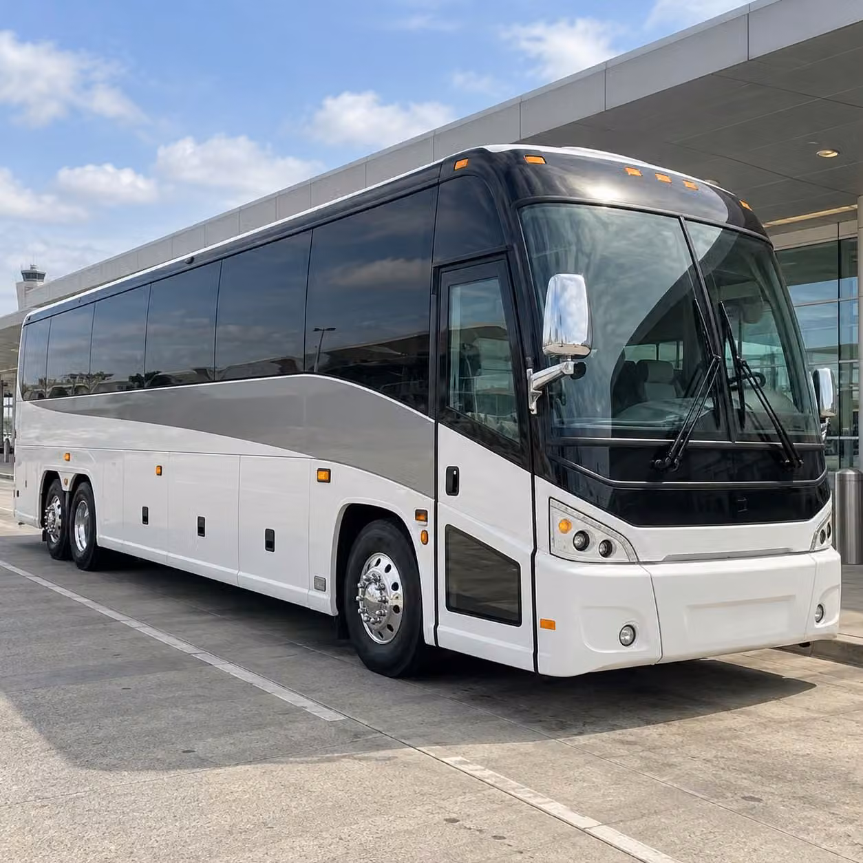 56 passenger charter bus