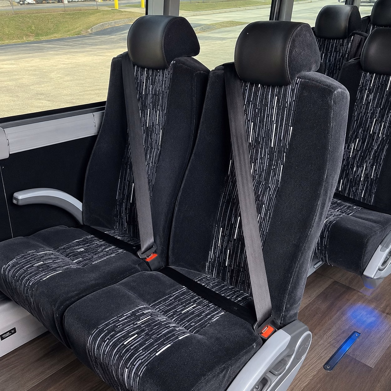turlock charter bus interior
